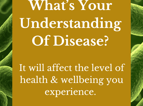 What Is Your Definition Of Disease?